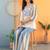 Women Floral Embroidered Regular Thread Work Kurta with Palazzos