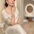 Women Ethnic Motifs Embroidered Regular Silk Chiffon Kurta with Sharara & With Dupatta
