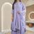 Women Ethnic Motifs Embroidered Regular Thread Work Pure Cotton Kurta with Palazzos & With Dupatta