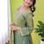 Women Ethnic Motifs Embroidered Regular Sequinned Kurta with Sharara & With Dupatta