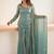 Women Embroidered Regular Beads and Stones Kurta with Sharara & With Dupatta
