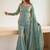 Women Embroidered Regular Beads and Stones Kurta with Sharara & With Dupatta