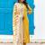 Women Ethnic Motifs Printed Regular Thread Work Kurta with Trousers & With Dupatta