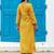 Women Ethnic Motifs Printed Regular Thread Work Kurta with Trousers & With Dupatta