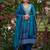Women Ethnic Motifs Printed Regular Thread Work Kurta with Trousers & With Dupatta