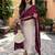 Women Yoke Design Regular Sequinned Kurta with Trousers & With Dupatta