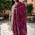 Women Yoke Design Regular Sequinned Kurta with Trousers & With Dupatta