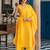 Women Ethnic Motifs Embroidered Regular Thread Work Pure Cotton Kurta with Trousers & With Dupatta