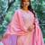 Women Ethnic Motifs Embroidered Regular Chikankari Pure Cotton Kurta with Trousers & With Dupatta