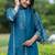 Women Printed Regular Chanderi Silk Kurta with Trousers & With Dupatta
