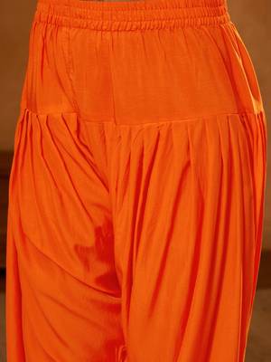 Women Ethnic Motifs Embroidered Regular Kurta with Patiala & With Dupatta 3