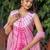 Women Dyed Silk Kurta with Trousers & Dupatta