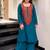 Women Ethnic Motifs Embroidered Regular Sequinned Silk Crepe Kurta with Palazzos
