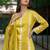 Women Dyed Regular Kurta with Palazzos & With Dupatta