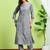 Women Floral Embroidered Regular Thread Work Pure Cotton Kurta with Trousers