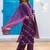 Leheriya Printed Pure Silk V-Neck Straight Kurta With Trousers And Dupatta