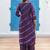 Leheriya Printed Pure Silk V-Neck Straight Kurta With Trousers And Dupatta