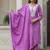 Women Ethnic Motifs Embroidered Regular Chikankari Pure Cotton Kurta with Trousers & With Dupatta