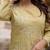 Women Floral Embroidered Regular Thread Work Pure Cotton Kurta with Trousers