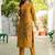 Women Floral Embroidered Cotton Kurta with Trousers