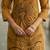 Women Floral Embroidered Cotton Kurta with Trousers