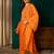 Women Embroidered Regular Thread Work Kurta with Trousers & With Dupatta