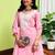 Women Ethnic Motifs Chikankari Pure Cotton Kurta with Trousers & With Dupatta