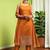 Women Ethnic Motifs Regular Mirror Work Kurta with Trousers & With Dupatta