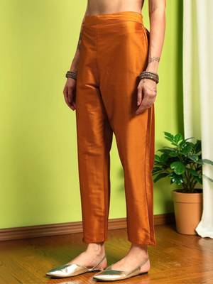 Women Ethnic Motifs Regular Mirror Work Kurta with Trousers & With Dupatta 5
