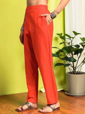 Women Ethnic Motifs Embroidered Regular Thread Work Pure Cotton Kurta with Trousers & With Dupatta 4