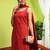Women Ethnic Motifs Regular Thread Work Kurta with Trousers & With Dupatta
