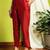 Women Ethnic Motifs Regular Thread Work Kurta with Trousers & With Dupatta