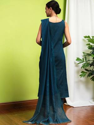 Women Ethnic Motifs Printed Regular Kurta with Trousers & With Dupatta 4
