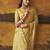 Beige modal cotton blend woven saree with zari border