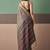 Grey premium cotton blend woven saree with contrast border