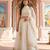 Ivory Embroidered Georgette Lehenga Set