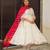 Off-white chanderi silk embroidered kurta set