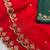 Red Color  Beautiful sequins Embroidery Work Georgette Saree