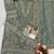 Olive chiffon semi stitched suit with embroidery & sequence work