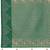 Women emerald green silk blend banarasi jacquard woven saree with blouse