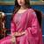 Vichitra silk embroidery & sequins work anarkali kurta pant dupatta set for women 