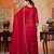 Vichitra silk embroidery & sequins work fancy kurta palazzo dupatta set for women 