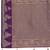 Women dusty mauve silk blend banarasi jacquard woven saree with blouse