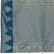 Women teal blue silk blend banarasi jacquard woven saree with blouse