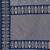Women steel grey silk blend banarasi jacquard woven saree with blouse