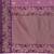 Women dusty mauve silk blend banarasi jacquard woven saree with blouse