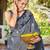 Women steel grey silk blend banarasi jacquard woven saree with blouse