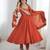 Roman silk blend embroidered gown set with chanderi dupatta