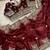Maroon Color Embroidery And Sequance Work Satin Saree