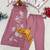 Oniun embroidered sleeveless kurti set with trousers and white contrast dupatta